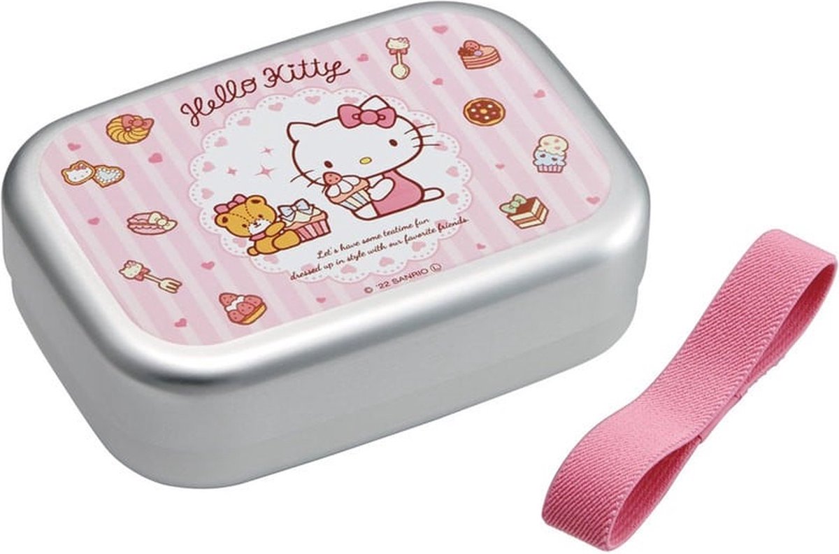 Distribution Semic Hello Kitty - Kitty-chan - boîte bento en aluminium