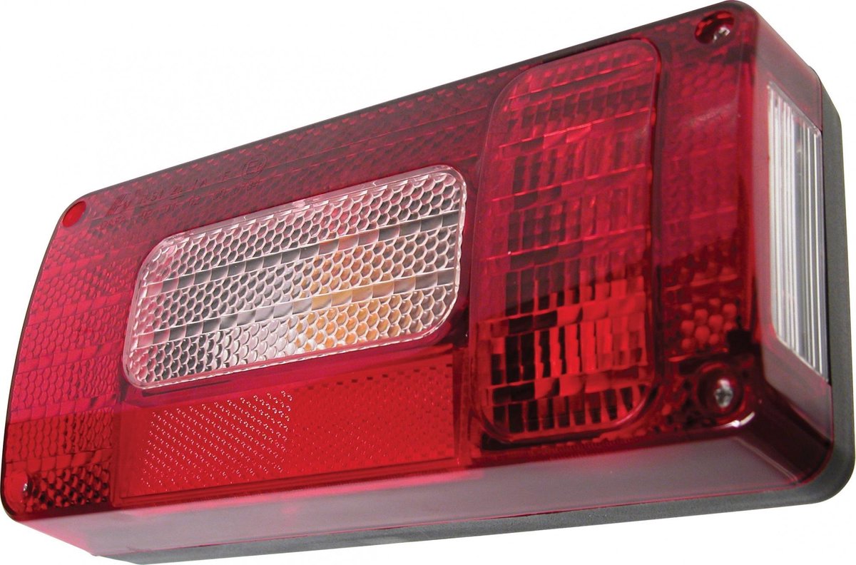 Feu arrière Carpoint 12v avec 5 fonctions 220x100mm - gauche