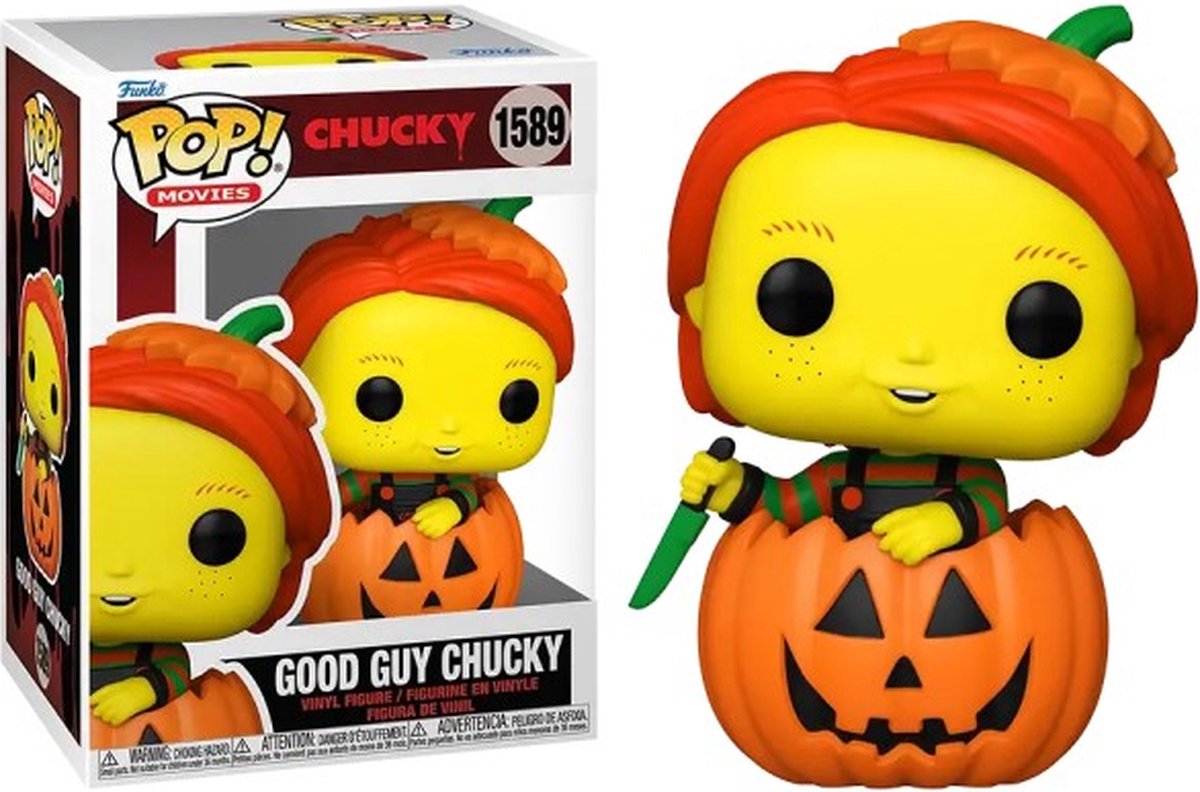 Funko chucky bon gars chucky figurine en vinyle 1589 pop ! multicolore