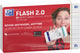 Oxford flash 2.0 - flashcards - ligné - a7 - blanc - 80 pièces