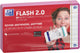 Oxford flash 2.0 - flashcards - ligné - a7 - bord fuchsia - 80 pièces