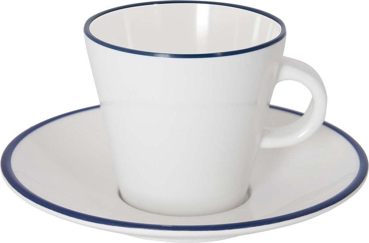 Gimex - ligne linea - service à expresso - bleu - 85 ml - 2 pièces