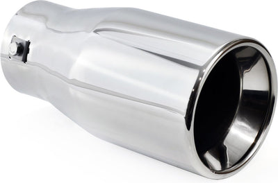 Pièce d'habillage d'échappement Amio inox - universelle - 204mm - MT018