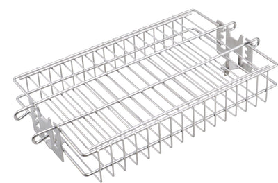 Grizzly grills support plat pour rôtissoire - support pour rôtissoire - acier inoxydable