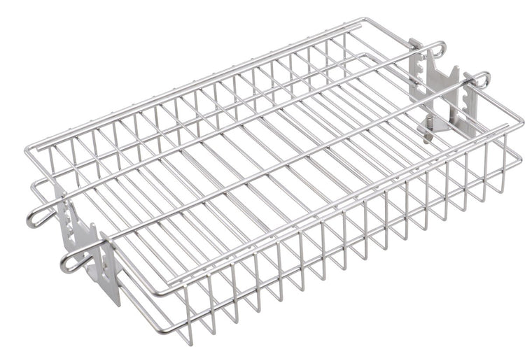 Grizzly grills support plat pour rôtissoire - support pour rôtissoire - acier inoxydable