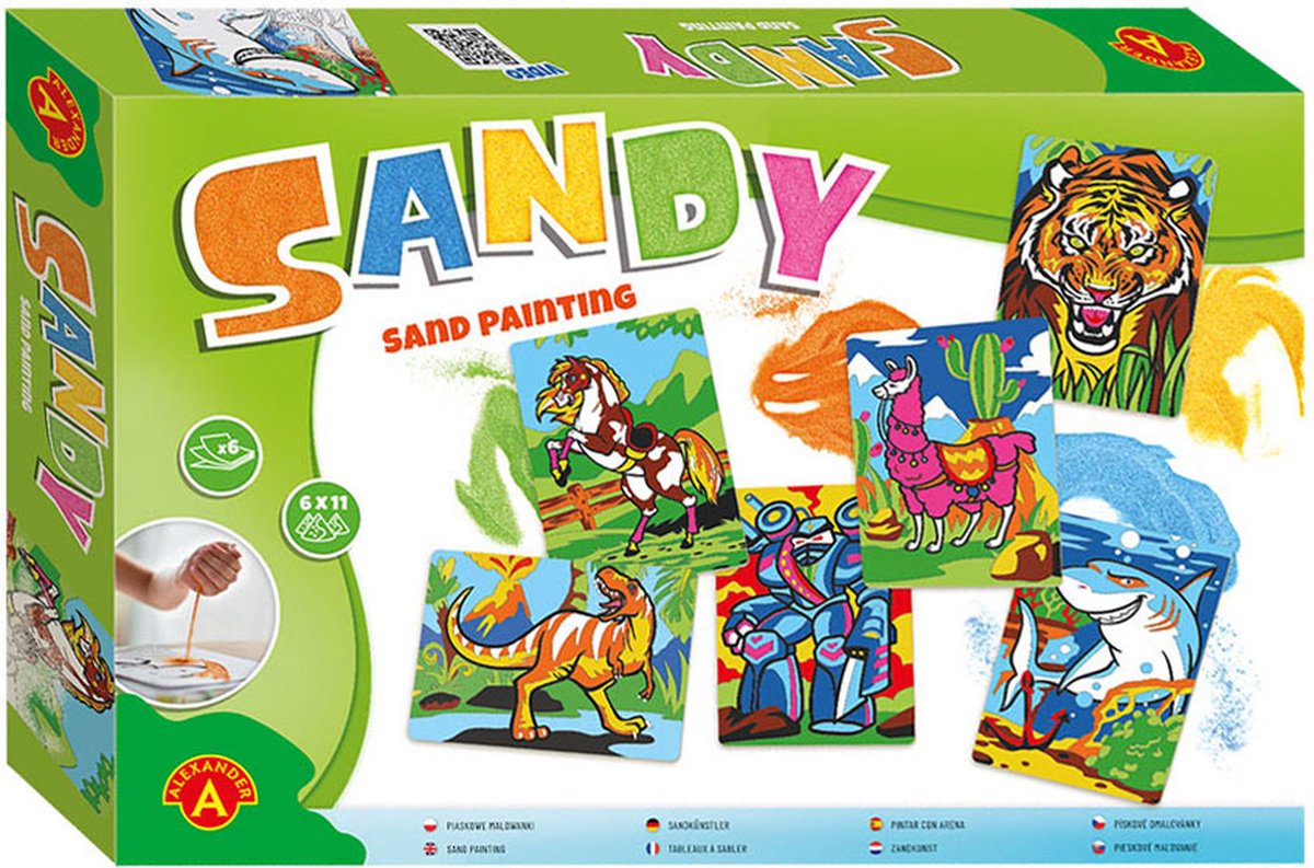 Sand Art Crafts Mega Pack (66 sacs Craft Sand)