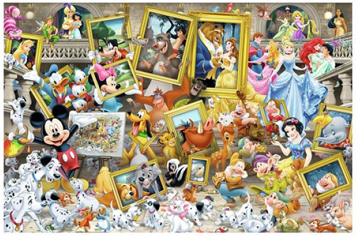 Ravensburger Jigsaw Puzzle Mickey en tant qu'artiste, 5000st.
