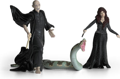 Schleich Harry Potter Heer Voldemort avec Nagini Bellatrix
