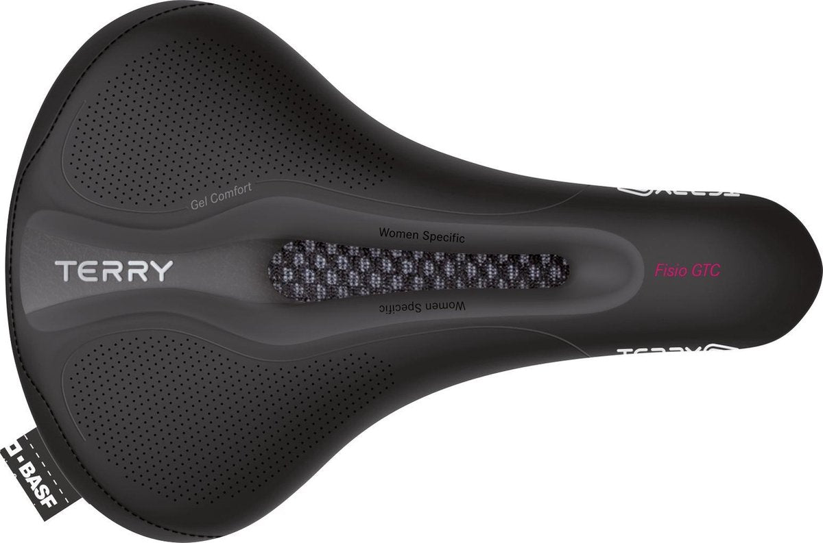 Terry selle fisio gtc max gel dames noir