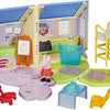 Hasbro Peppa Pig Playset poupée ouverte salle de jeux école classe fantaisie.