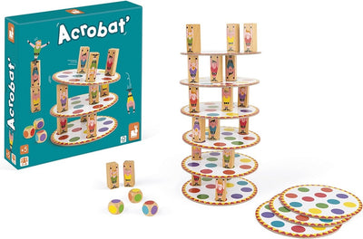 Janod - jeu d'adresse - tour acrobate