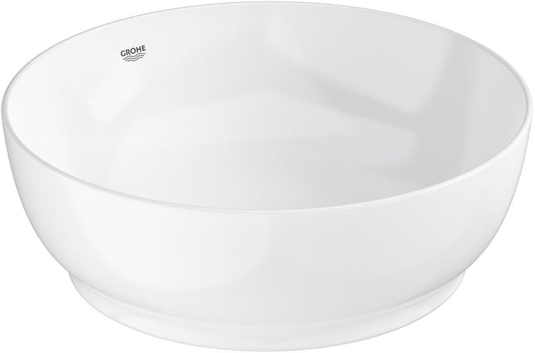 Lavabo rond Grohe essence – 40 cm – sans trop-plein – céramique brillante – aquaceramic hyperclean – blanc