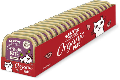 Lily's Kitchen Cat Organic Turkey Pate