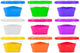 Toi-toys argile crémeuse argile super douce avec parfum - 9 parties.