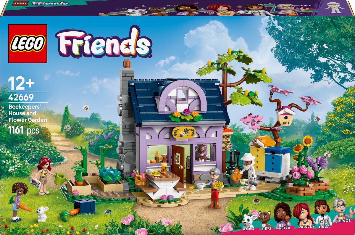 LEGO LEGO Amis 42669 BeekeepersHuis et Bloativetuin