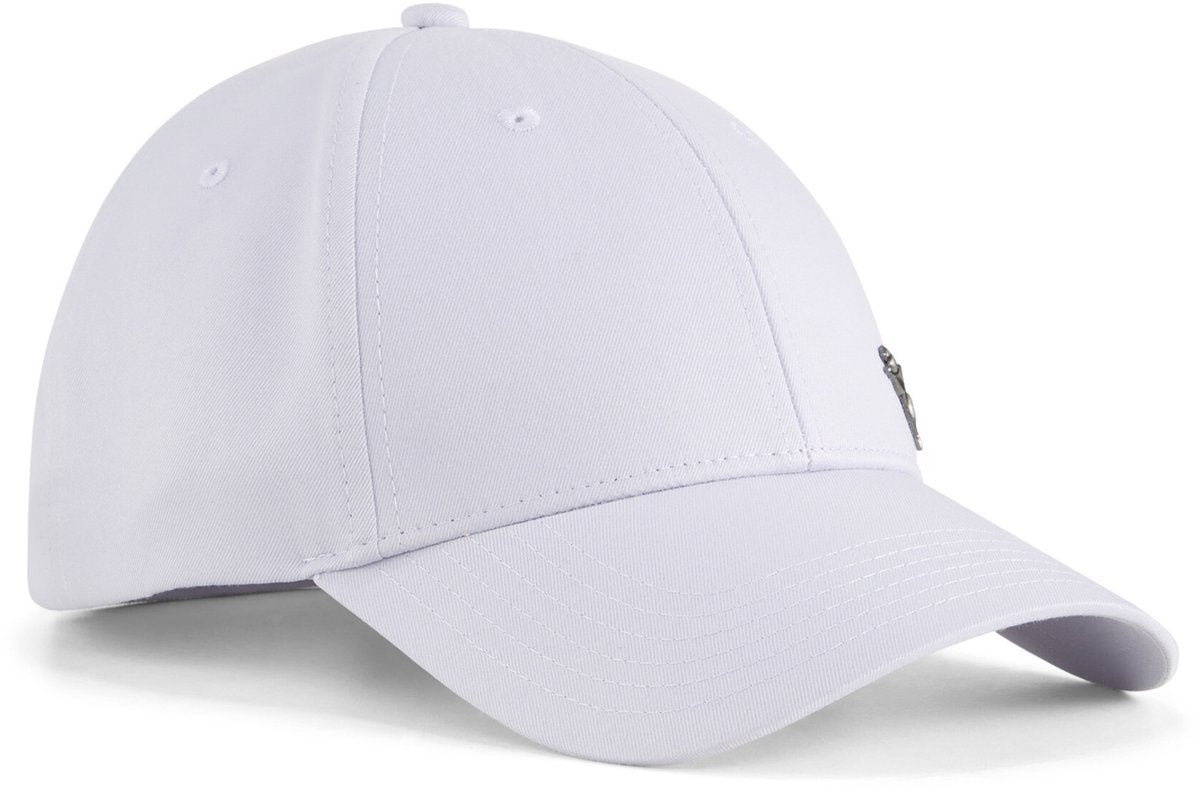 Casquette unisexe Puma ess metal cat bb cap - argent vibrant