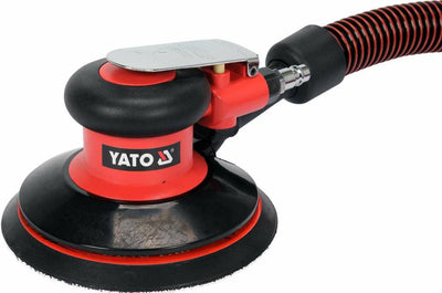 Yato - ponceuse excentrique pneumatique - 150mm - course 5mm - boîtier aluminium