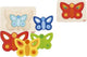 Goki Layer Puzzle Butterfly, 5 couches