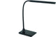 Lampe de table Eglo Laroa - lampe de bureau - lampe de lecture - avec LED - hauteur 48 cm - noir - inclinable, rotatif - dimmable au toucher