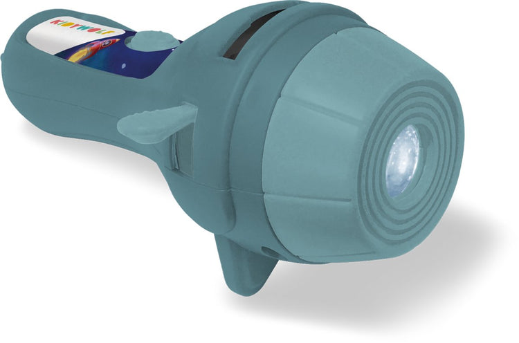 Projecteur d'histoires d'aventure Kidywolf kidyslide – lampe d'histoire avec 3 diapositives, narration interactive, 3+