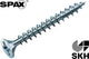 Vis pour panneaux d'aggloméré Spax galvanisée pk 4,0 x 30 - 1000 pièces