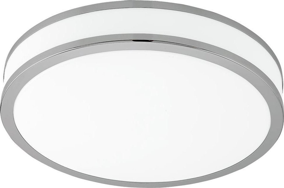 Eglo palermo 2 - applique plafonnier - 1 lumière - ø41 cm - blanc, chrome