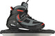 Patin de vitesse senior Nijdam (botte semi-souple) - noir rouge - taille 41
