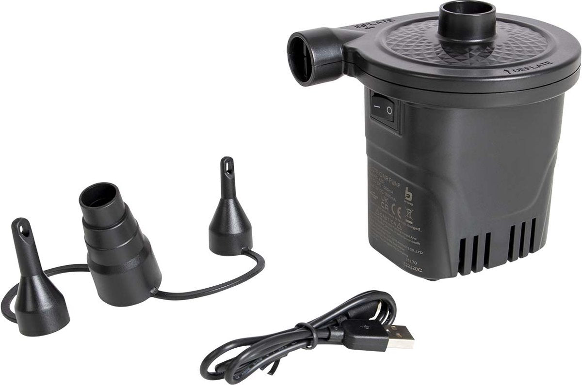 Bo-camp - pompe électrique - rechargeable - USB - 250 litres min