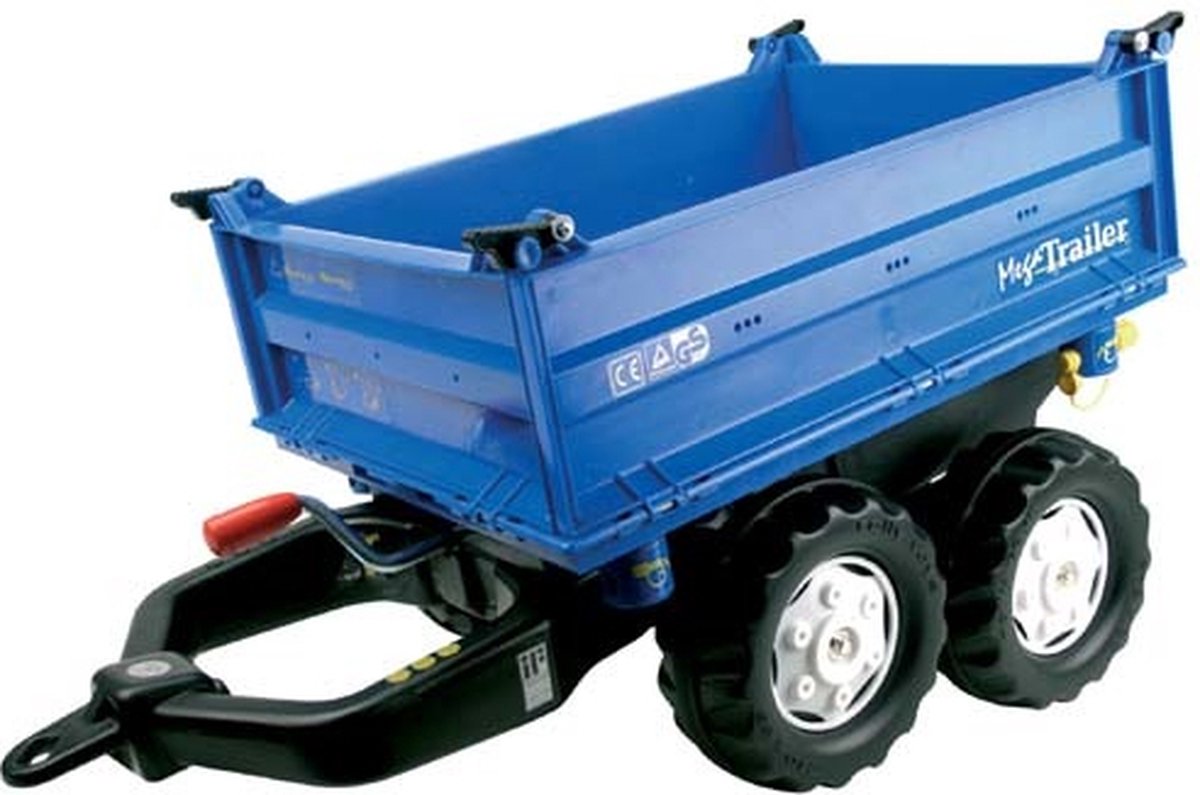 Rolly Toys Trailer Rollymega Trailer 88 x 47 x 45 cm bleu