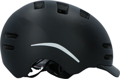 Dresco casque de vélo urbain pedelec - moyen - 55-58cm - noir