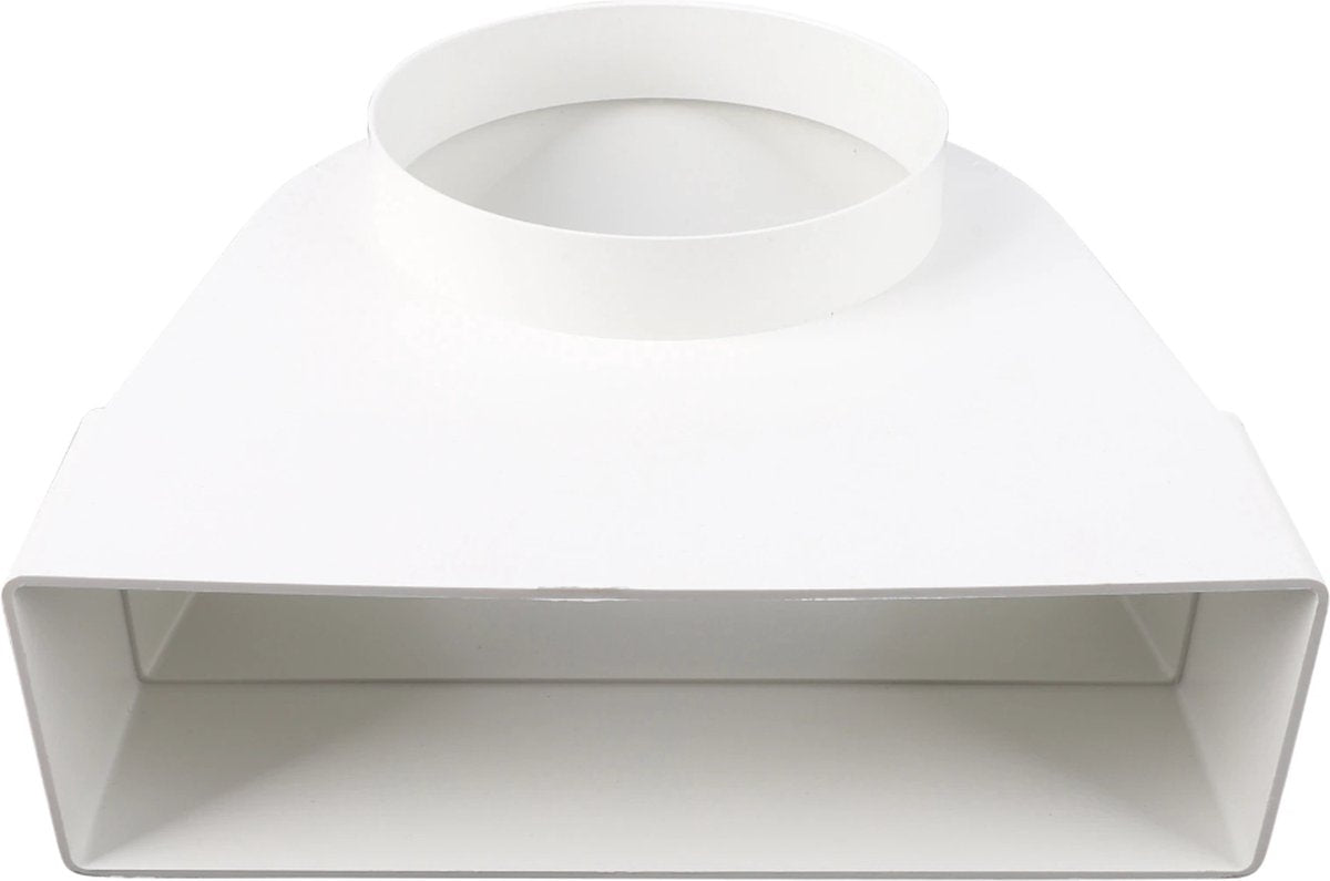 Raccord Starx coudé rond vers rectangulaire 125 vers 204x60mm (45.709.33)