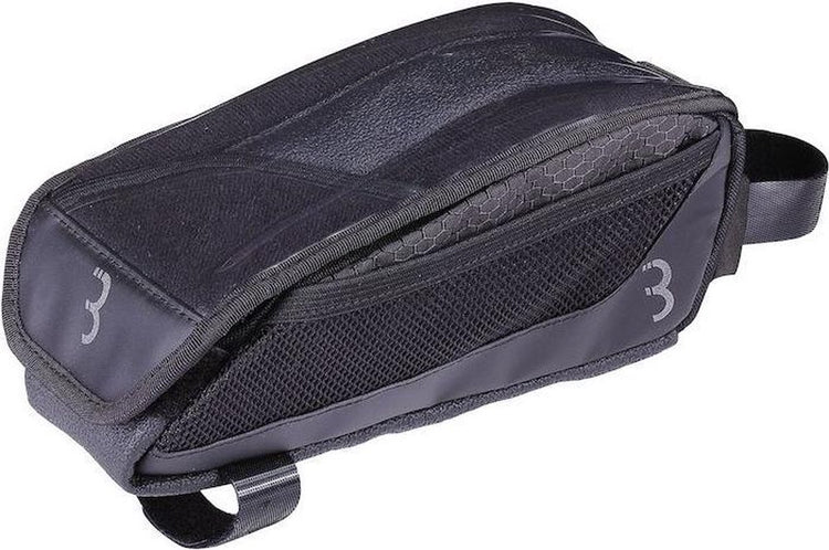 Bbb sac de cadre de vélo tube supérieur 0,75 litre - sac de vélo ebike étanche - support de téléphone - sacs de bikepacking - réservoir supérieur bsb-18