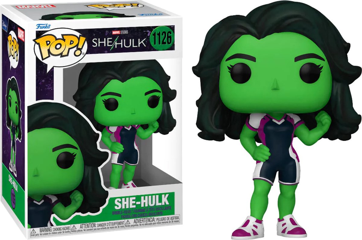 Funko Shehulk figurine à collectionner Marvel Pop ! She-Hulk 9 cm multicolore