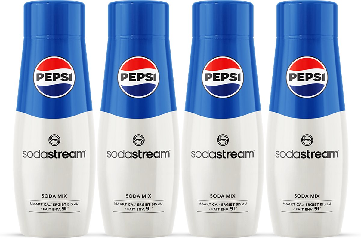 Sirop de Pepsi Cola Sodastream - paquet de 4