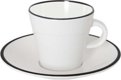 Gimex - ligne linea - service à expresso - noir - 85 ml - 2 pièces