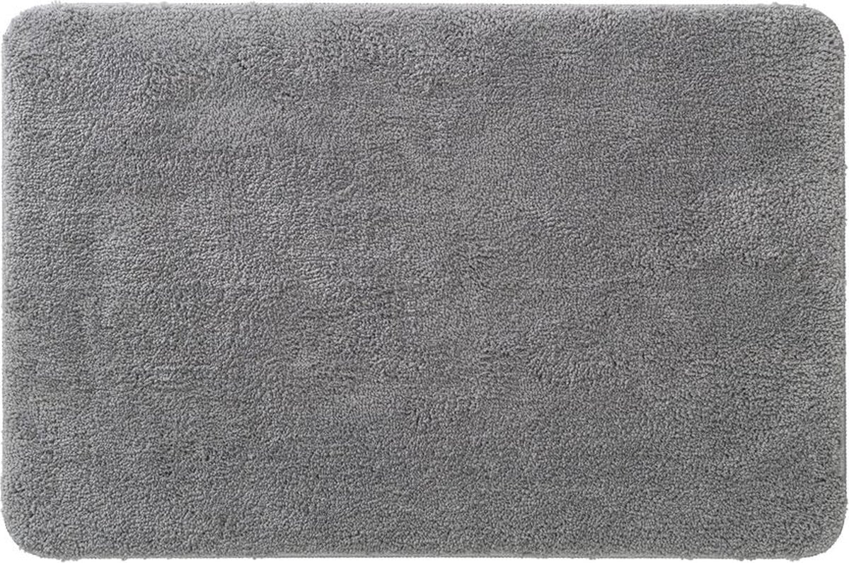 Sealskin cosima - tapis de bain 60x90 cm - 100% polyester recyclé - gris