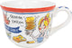 Bol à soupe blond Amsterdam Specials Dutch Glory avec anse ø14cm