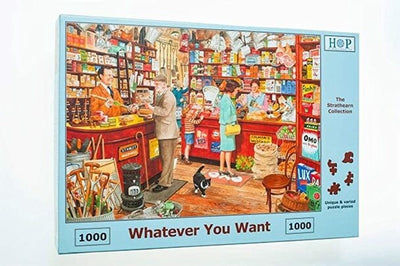 Maison des puzzles puzzle 1000 pièces de nostalgie et paysage.