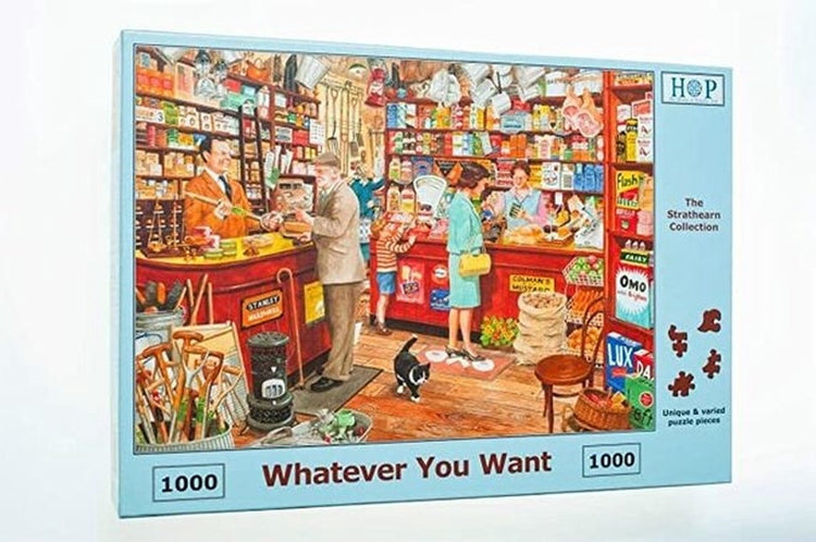 Maison des puzzles puzzle 1000 pièces de nostalgie et paysage.