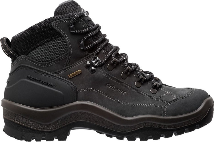 Chaussures de randonnée unisexe Grisport Bergen Mid - noir