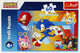 Trefl - puzzles - 60 - Sonic en action Sega Sonic le hérisson