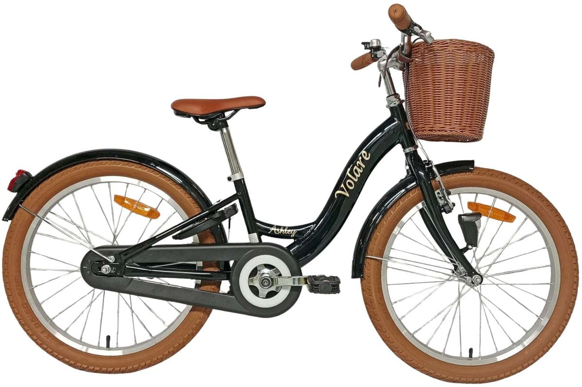 Vélo pour enfants Volare Ashley - filles - 24 pouces - noir