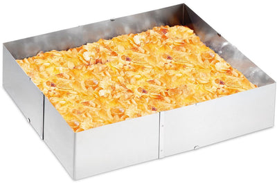 Cadre à gâteau Gefu réglable - 8,5 cm de hauteur