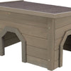 Trixie Natura Rodent House Asphalt Roof Grey -Green