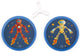 Duo scratch main-disqueur - robot - avec 1 disquette magnétique - 3 ans