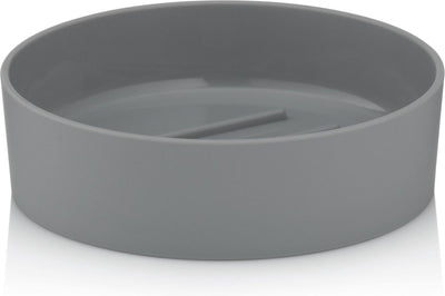Kela gris - porte-savon - plastique - gris clair