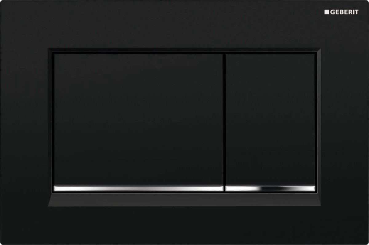 Panneau de commande Geberit sigma30, noir - 115883km1