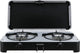 Réchaud de camping Mestic mgcp-1200 30mbar - puissance 2 x 2500 watts - allumage électrique - avec pare-brise amovibles