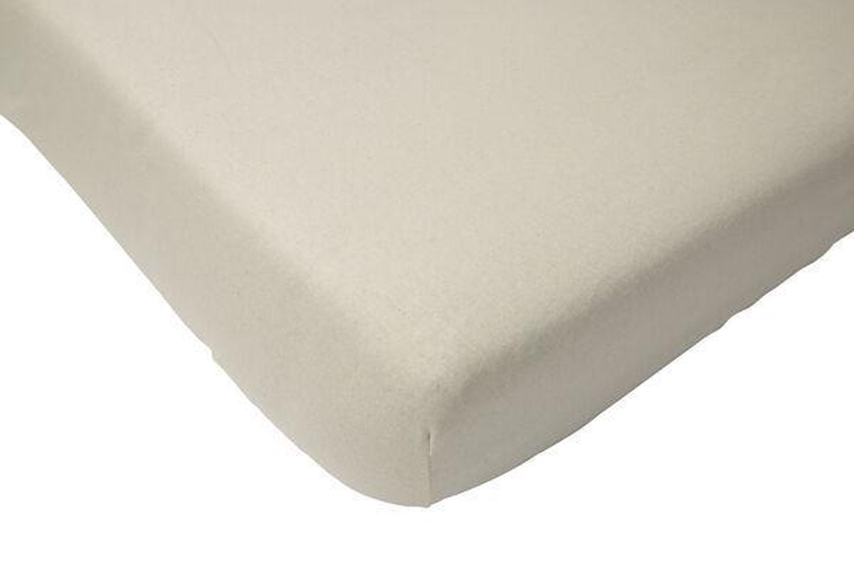 Jollein - drap-housse berceau jersey (blanc) - coton - drap-housse berceau - 50x90cm