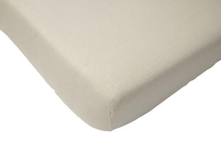 Jollein - drap-housse berceau jersey (blanc) - coton - drap-housse berceau - 50x90cm